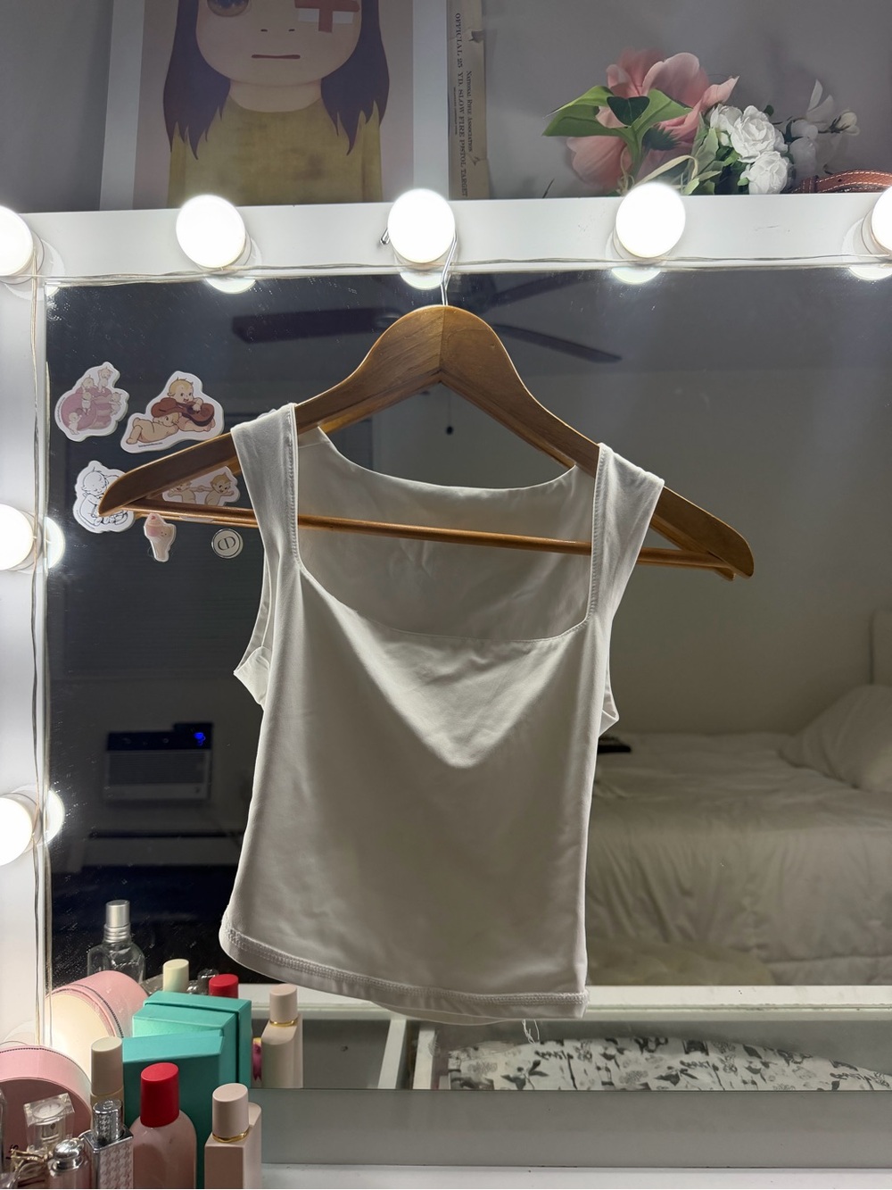 White Boatneck shirt